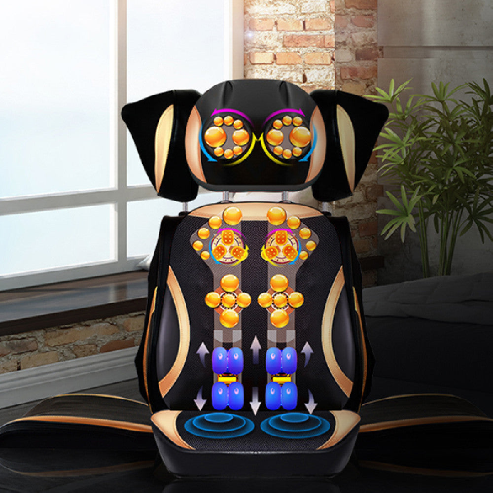 Back Household Pillow, Full Body Elderly Massage Cushion Chair