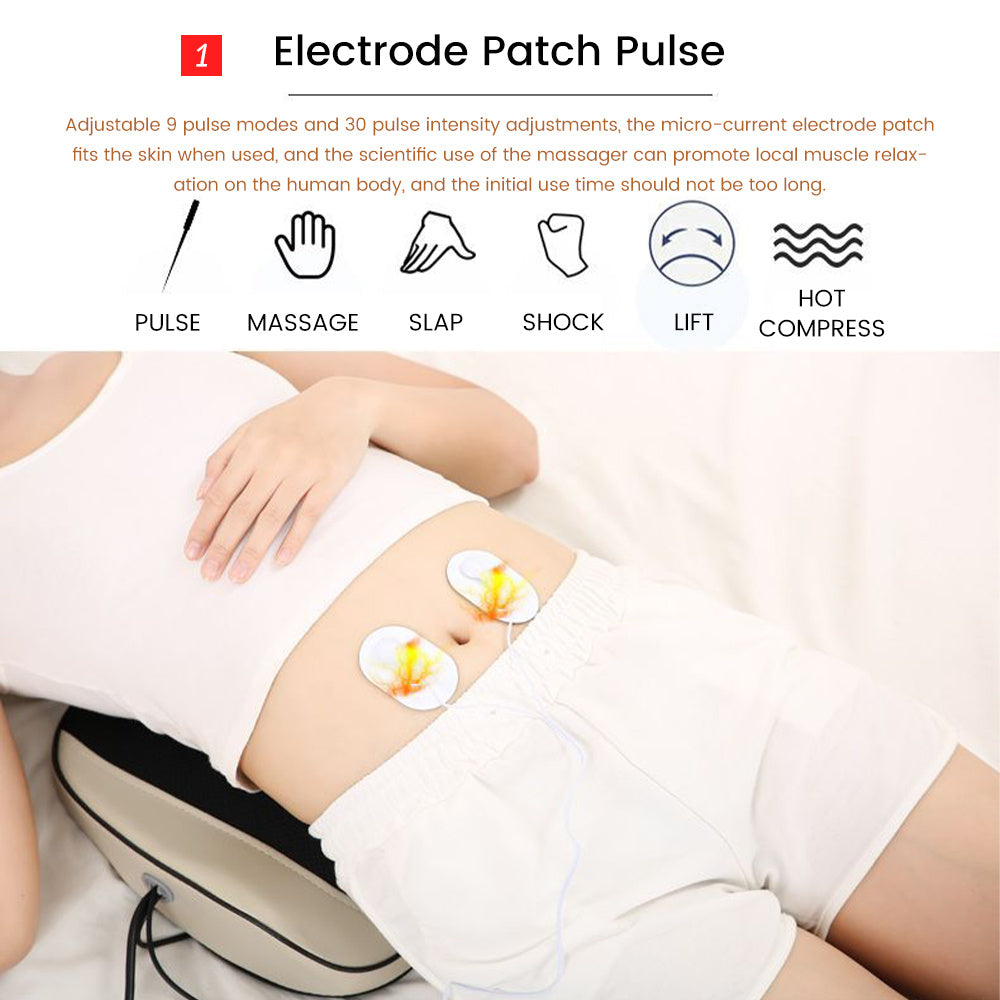 Lumbar Massage Instrument Lumbar Traction Heating Chair Cushion